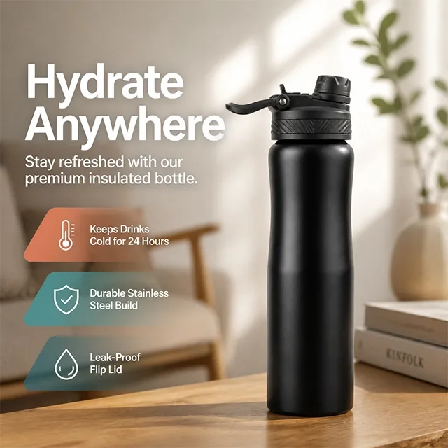 Product with feature highlights